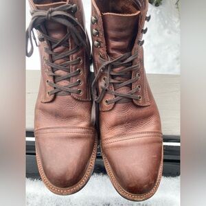 Parkhurst Men’s Brown Leather Boots Size 11.5